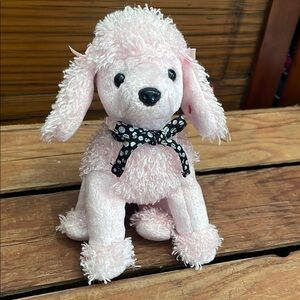 TY Beanie Baby Brigitte- Pink Poodle